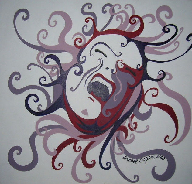rostro psicodelico