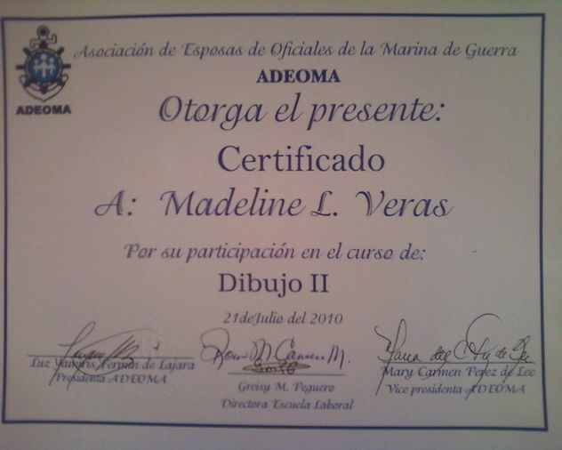 CERTIFICADO DE DIdujo 2