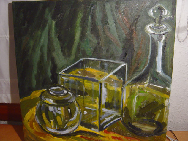 Cristal Oil Canvas Still Life Paintings