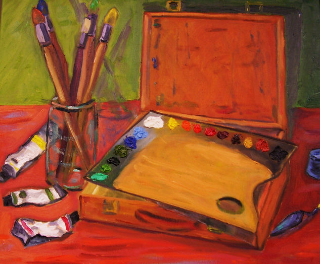 Caja pinturas Oil Canvas Others