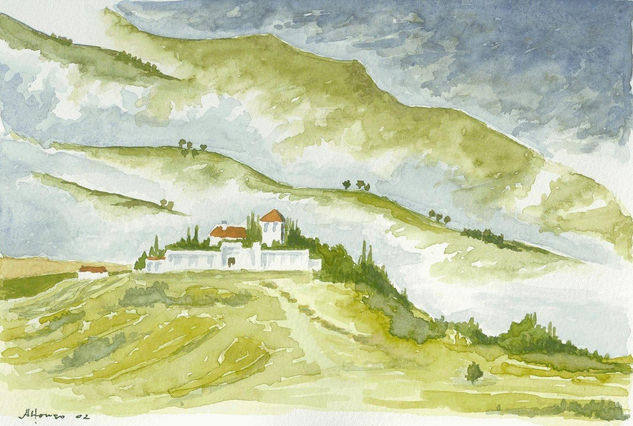 nieblas matutinas Watercolour Paper Landscaping