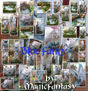 Blue fairy collage