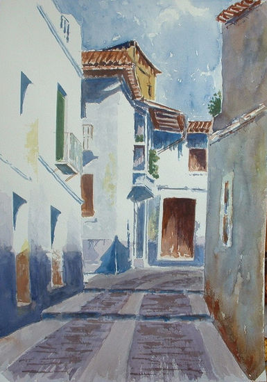 calle azul Watercolour Paper Landscaping