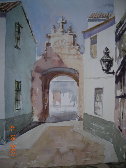 portón de san francisco Watercolour Paper Landscaping