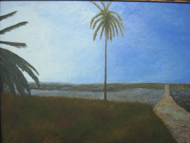 La Palmera Oil Canvas Landscaping