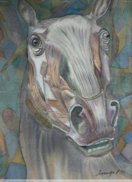 "Caballo descarnado"