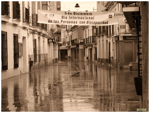 Calle Empedrada de Manzanares en la Provincia de Ciudad Real