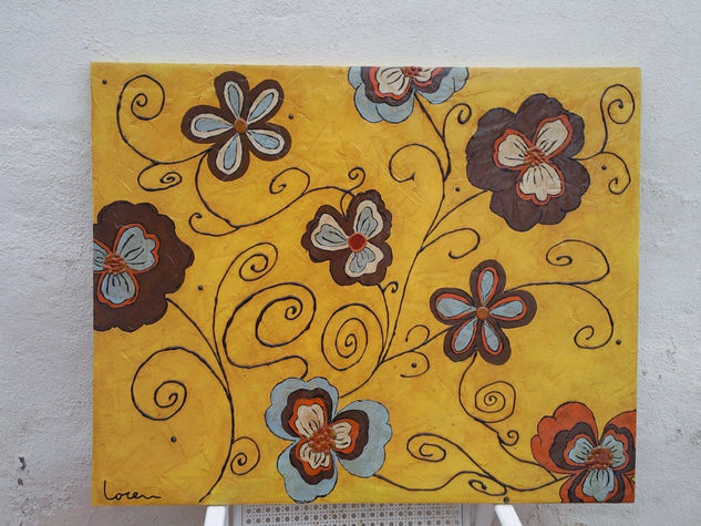 FLORES EN RELIEVE 