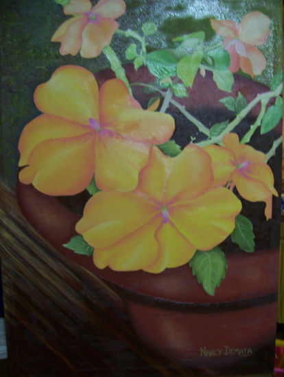 ALEGRIAS Oil Canvas Floral Painting