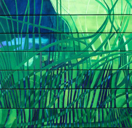 Verdes en el lago