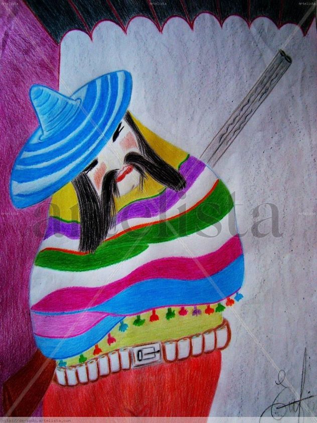 Escopete y su poncho