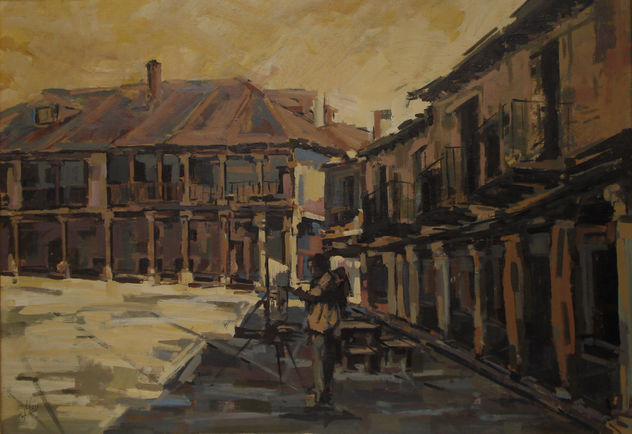 pintando en pedraza