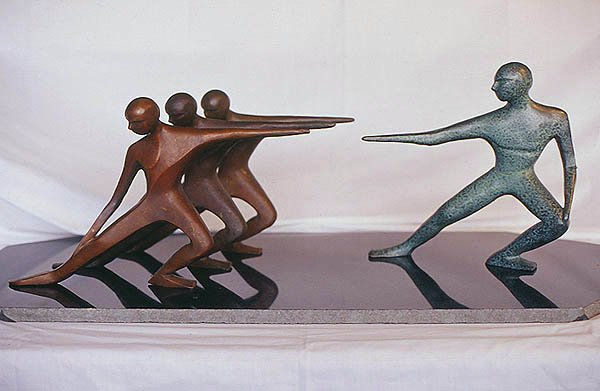 Danza Bronce Figurativa