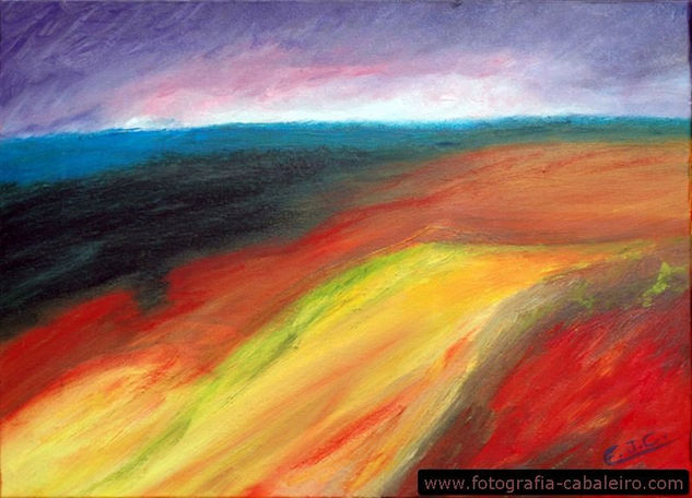 Paisaje imaginario I Oil Canvas Landscaping