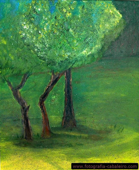 Parque del Alamillo 2007 Oil Canvas Landscaping