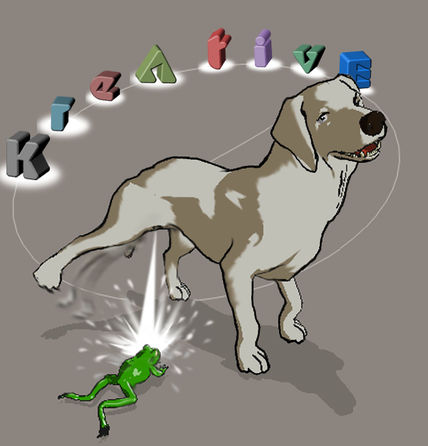 Perro y sapo