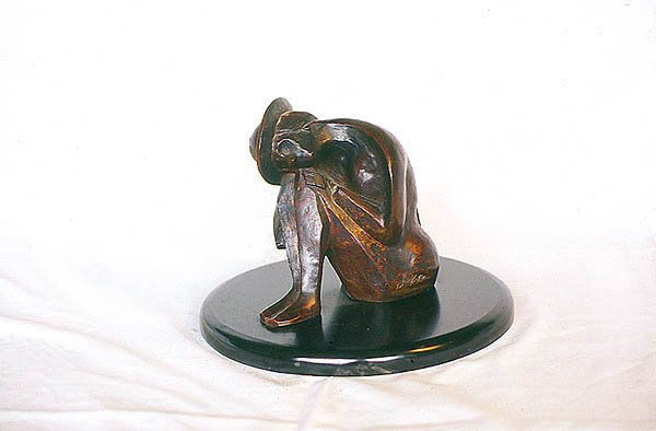 El sombrero Bronze Figurative