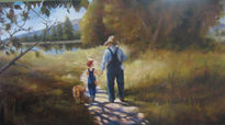 De paseo con el abuelo