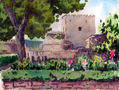 Interior en la Alcazaba de Almería