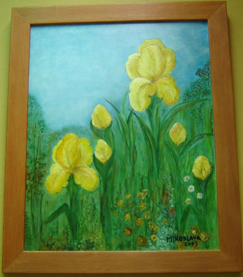 SOFIA Oil Canvas Floral Painting