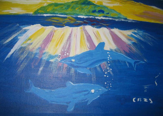 puesta de sol en el mar