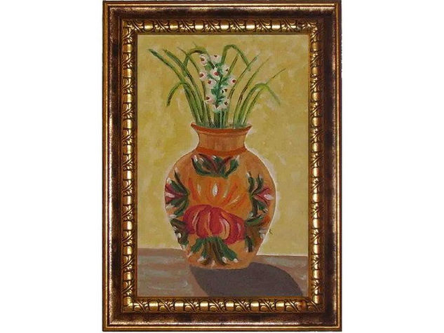 Jarron floral nº2 Oil Canvas Floral Painting