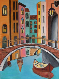 Venecia,  óleo 50x65