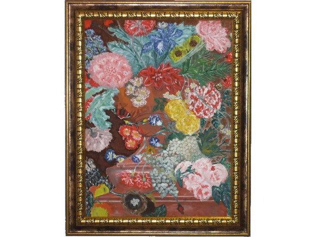 Macetero de flores Oil Canvas Floral Painting