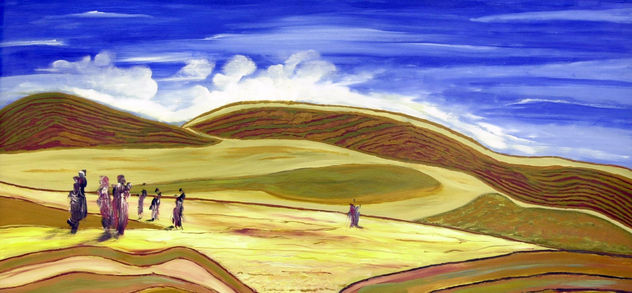 Nómadas en el Sahara