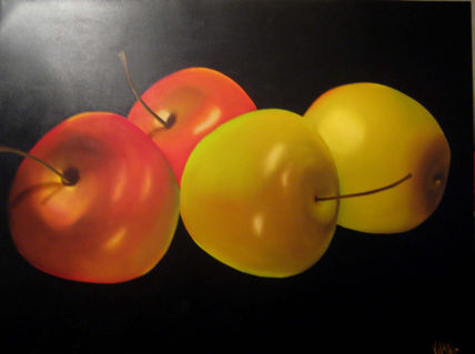 Black apples