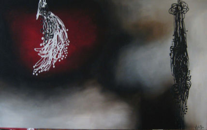 Black sky