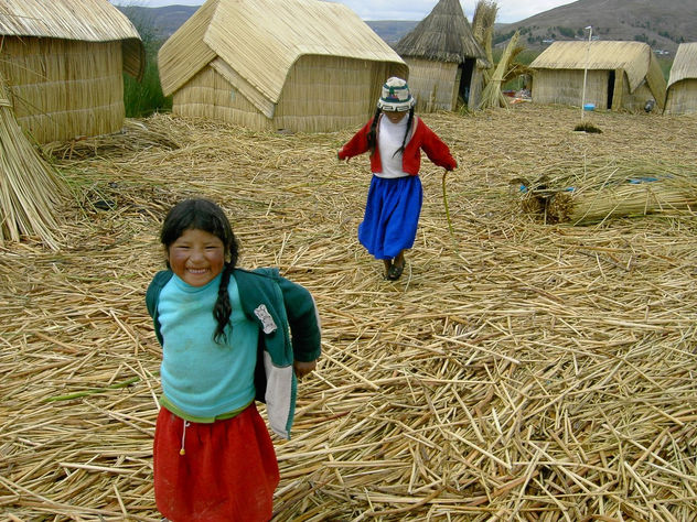 Juegos en el Lago Titicaca