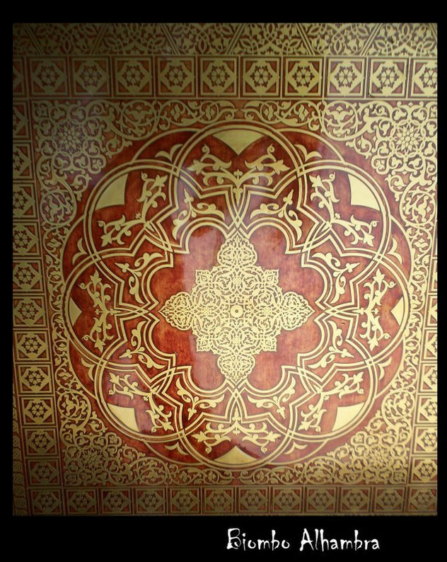 Detalles Biombo Alhambra