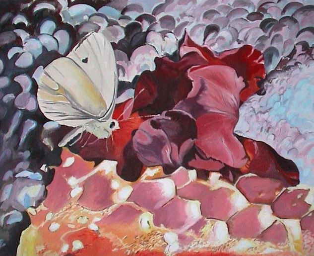 Mariposa Oil Canvas Animals