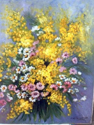 ramo de mimosa