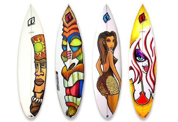 SURF BOARDS 01 Acrílico Otros Figura