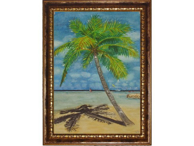 Paisaje Caribeño Oil Canvas Landscaping