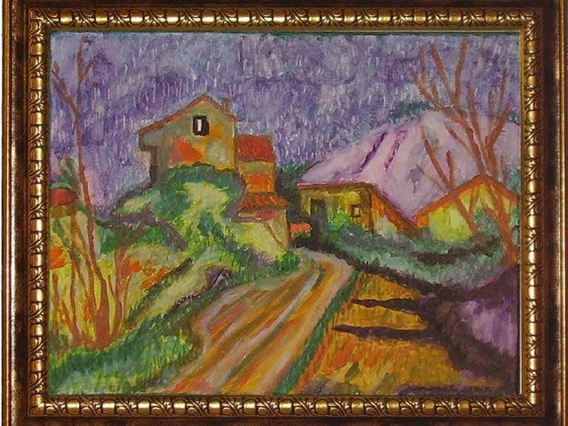 Paisaje rural Oil Canvas Landscaping