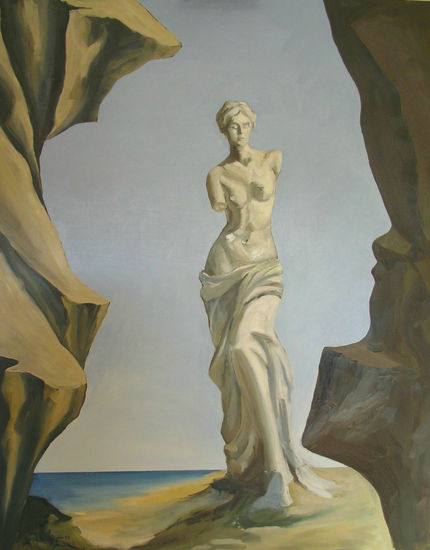 Venus entre las rocas Oil Panel Others