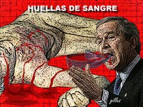 Huellas de sangre