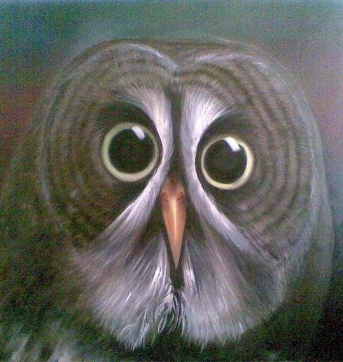 MIRADA PROFUNDA Oil Canvas Animals