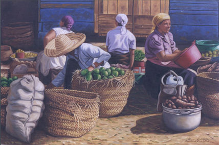 Mercado en los...