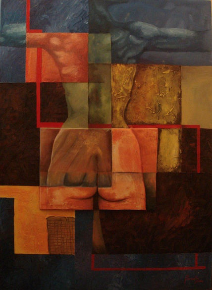 "Mujer al anochecer"