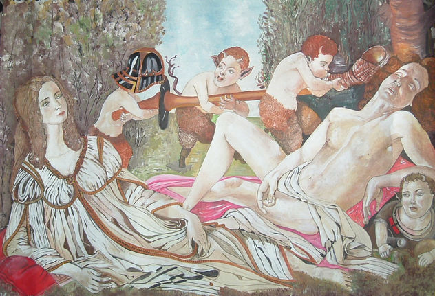 SANDRO BOTTICELLI: VENUS Y MARTE