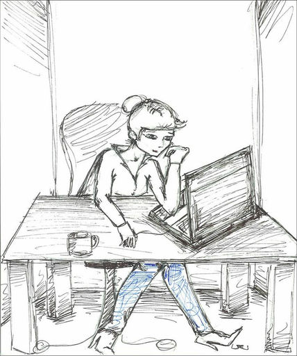 Rubia at work