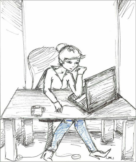 RUBIA AT WORK 