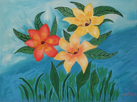 Flores exoticas,...