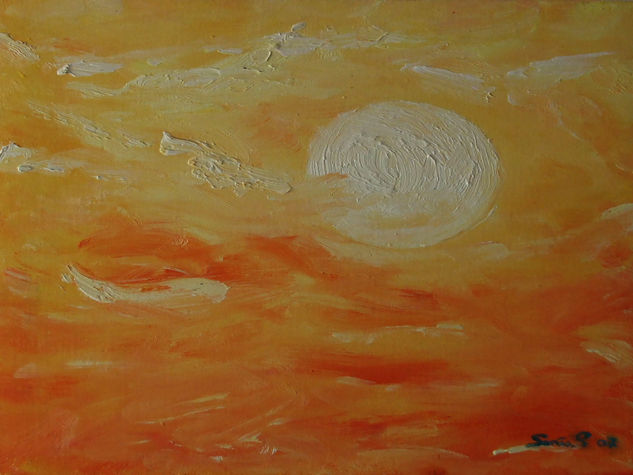 Mi sol, óleo 30x30. Año 2007. Vendido. Oil Canvas Others