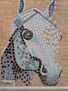 caballo, mosaicos