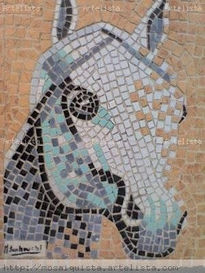 Caballo, mosaicos